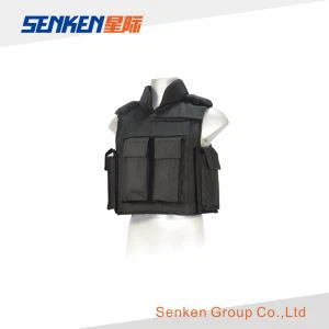 Nakkebeskyttelse Kropsarmor Crotchbeskyttelse NIJ IIIA eller III Ballistic Jacket Police og Military Vest FDY3R-SK-01